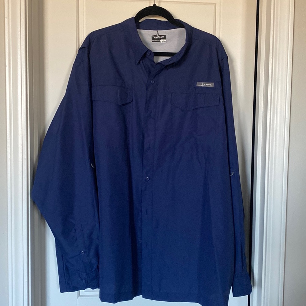 Men’s long sleeve button up shirt